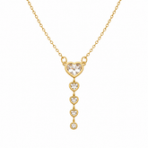 Buy Trending Pattern Heart Chain pendant for women or girl