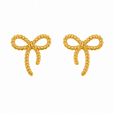 Buy Trending Minimal Gold Bow Studs