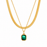 Buy trending Green color Chain Pendent For Women