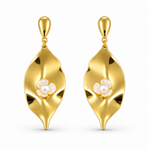 Buy Designer Trending Flower with Leaf Pattern earring for women