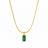 Buy Trendy Green Pendant Chain pendant for girl