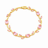 Buy Demanding peach Colour Tulip Bracelet for women