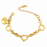 Buy latest Trending Heart pattern Bracelet for women