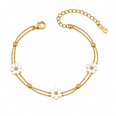 Buy Trending Flower Pattern Bracelet for women For Functional Wear