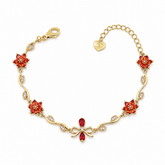 Buy Latest Trending Tulip Pattern Chain bracelet for women