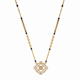 Elegant Floral Pendant Mangalsutra for Daily Wear