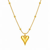 Elegant Heart Shaped Pendant Necklace for Women