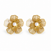 Buy Trending Flower Pattern party Wear earring for women