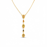 Buy Trending Multi color Diamond pattern Chain Pendant for women