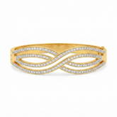 Buy Latest Trending Diamond work Solid bracelet for women
