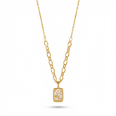 Buy latest Trending flower Pattern Chain Pendant For women