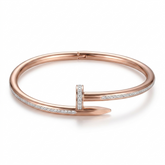Buy Latest Trending Screw Pattern Solid bracelet for women