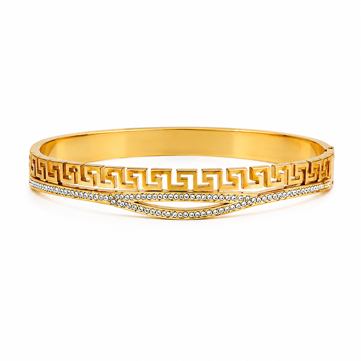 Buy Trending Multilayer With Diamond work Solid Bracelet for women