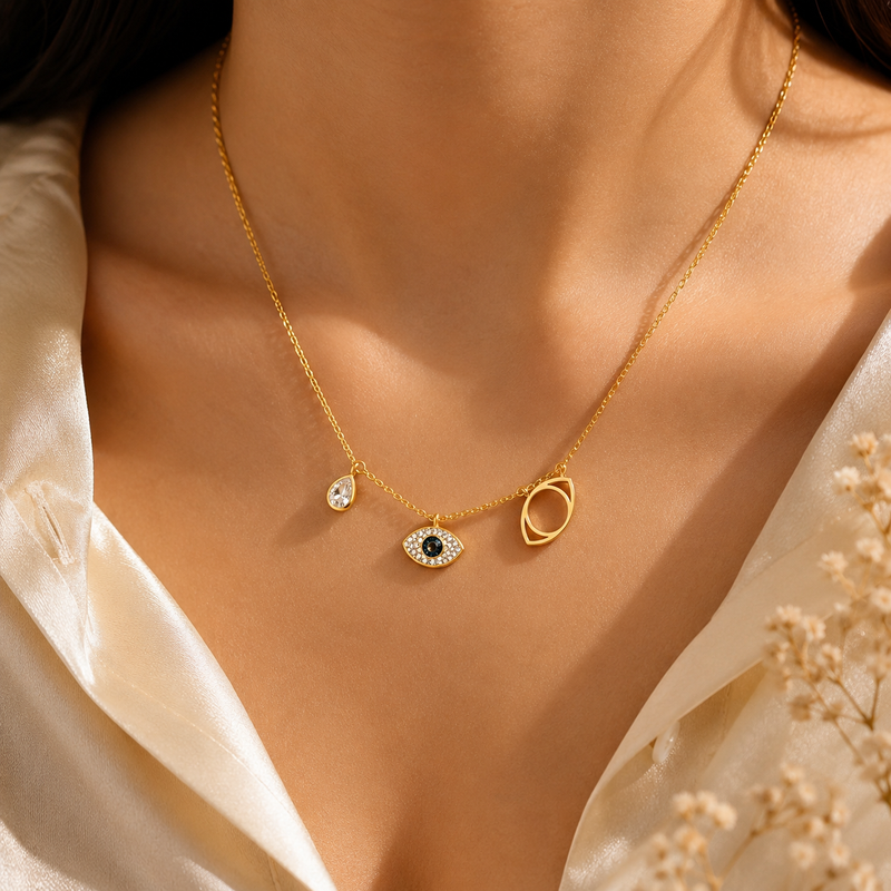 Buy Trending Evil Eye Chain pendant For Women or girl