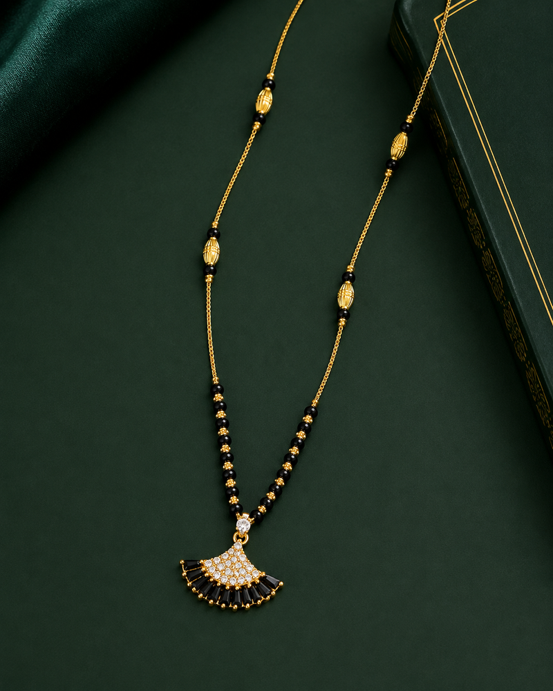 Buy Latest Trending Pattern Black color Mangal Sutra For Women