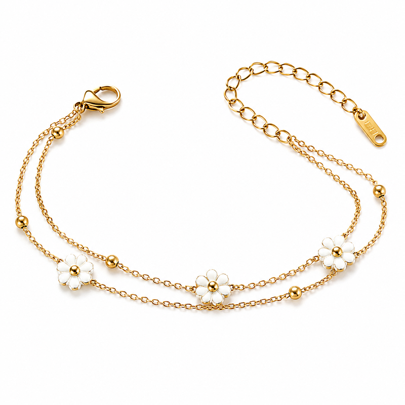 Buy Trending Flower Pattern Bracelet for women For Functional Wear