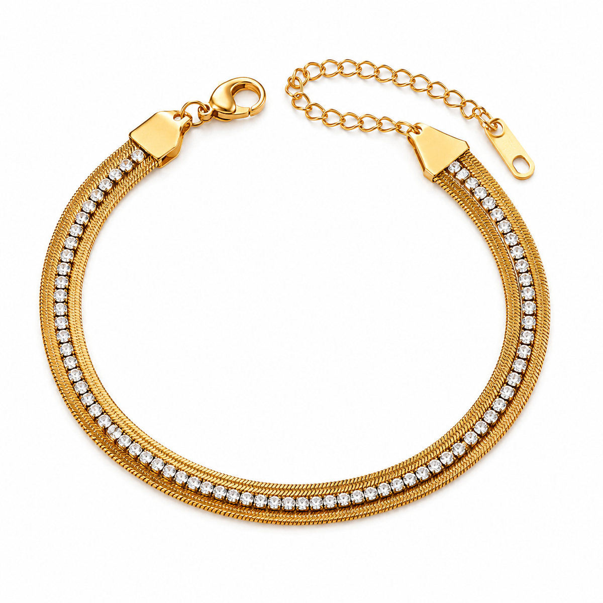 Buy Latest Trending Multi layer Diamond work Bracelet for women