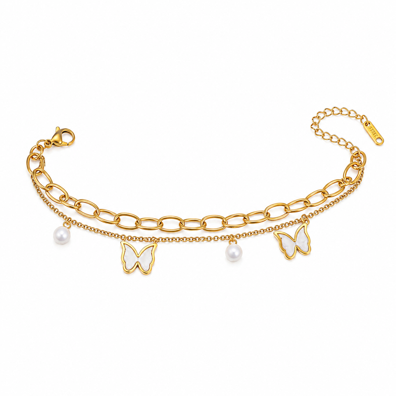 Buy latest Trending Butterfly Pattern Bracelet for women