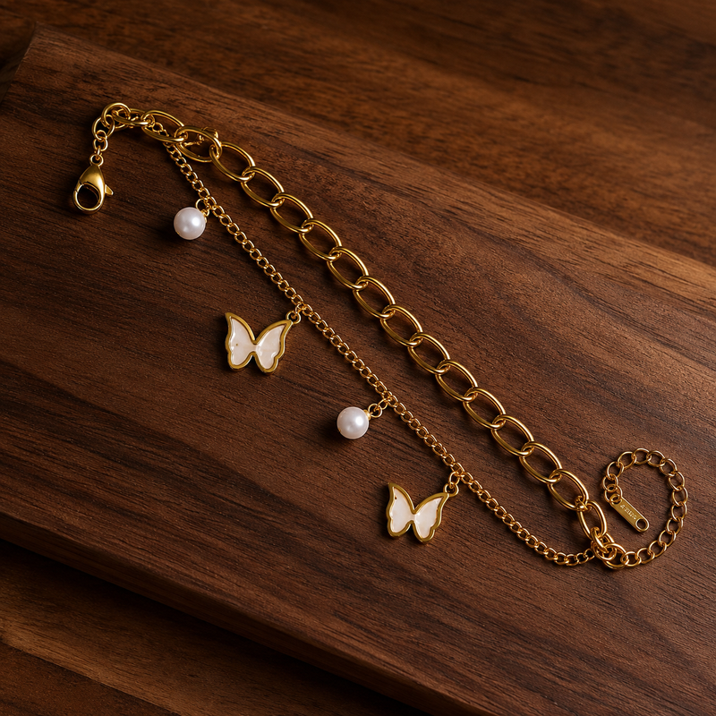 Buy latest Trending Butterfly Pattern Bracelet for women