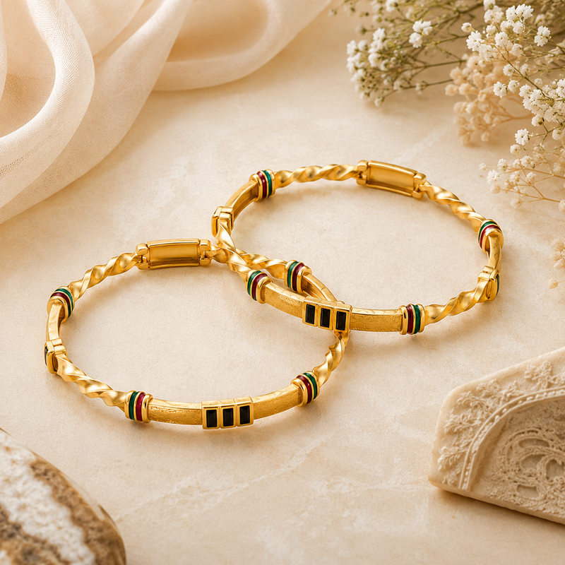 Buy Trending Gold platted Bangle for women