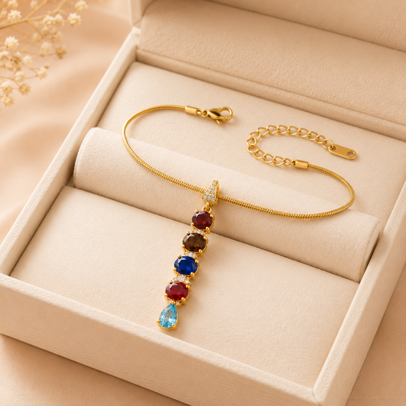 Buy Trending Stone Pattern Chain pendent for Women