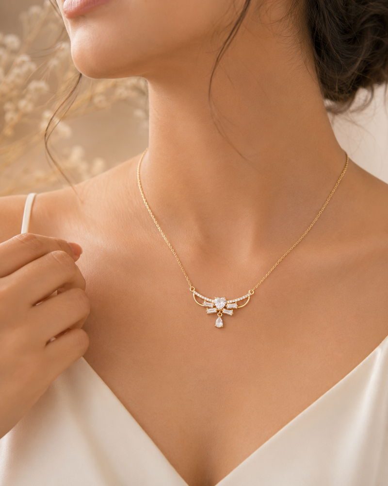 Buy Latest Trending Diamond Work Chain Pendant for Women