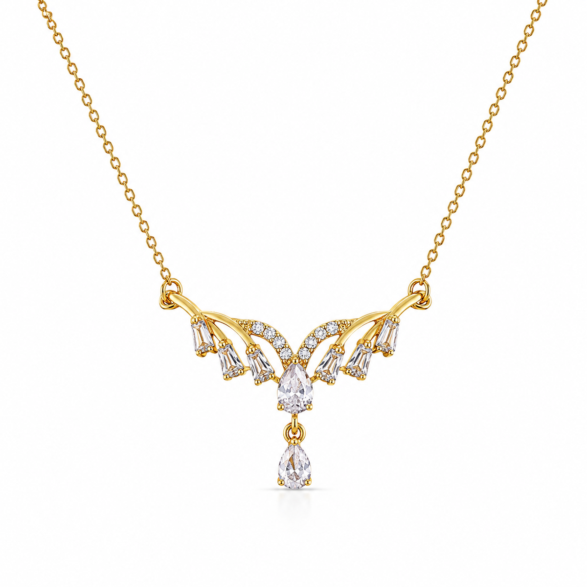 Buy Latest Trending Diamond work Chain Pendant for Women