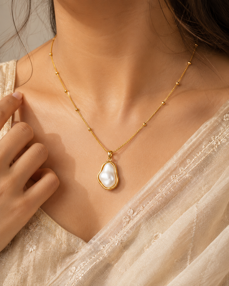 Buy Designer Stone Work Chain pendant for women