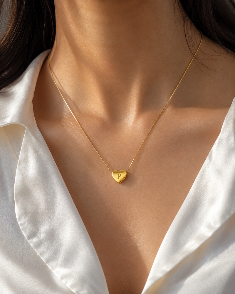 Buy latest Trending P Alphabetic chain Pendant for women