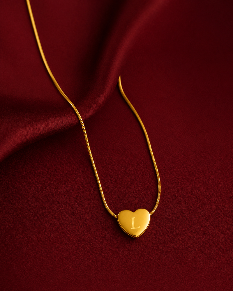Buy latest trending L alphabetic Chain Pendant  For Women