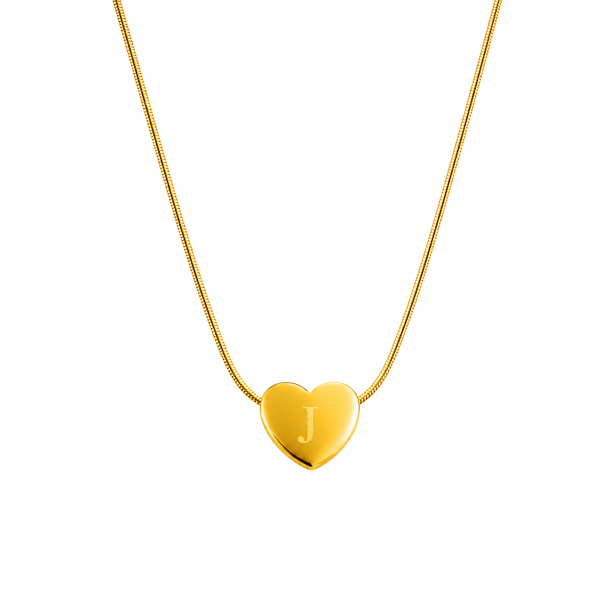 Buy Latest Trending J alphabetic Chain Pendant For women