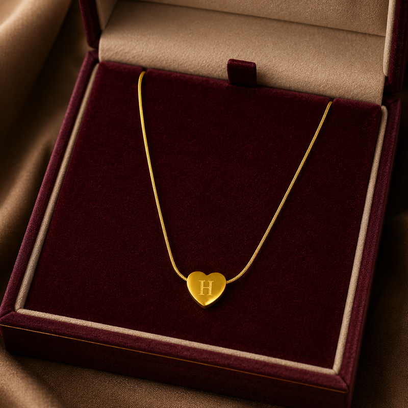 Buy Latest trending H alphabetic Chain Pendant For Women