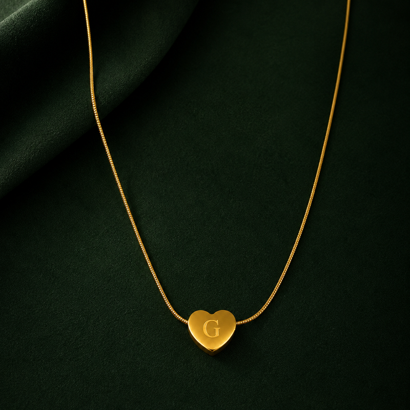 Buy latest Trending G Alphabetic Chain Pendant For women