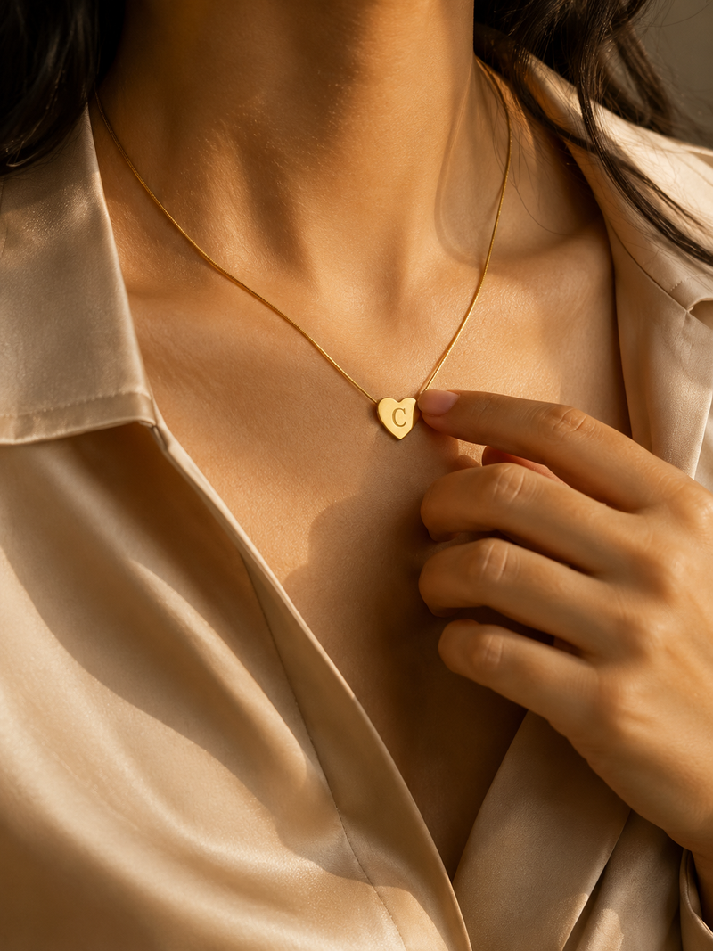 Buy latest Trending C alphabetic Chain Pendant for women