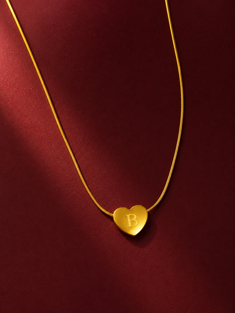 Buy Latest trending  B Alphabetic Chain Pendant For Women