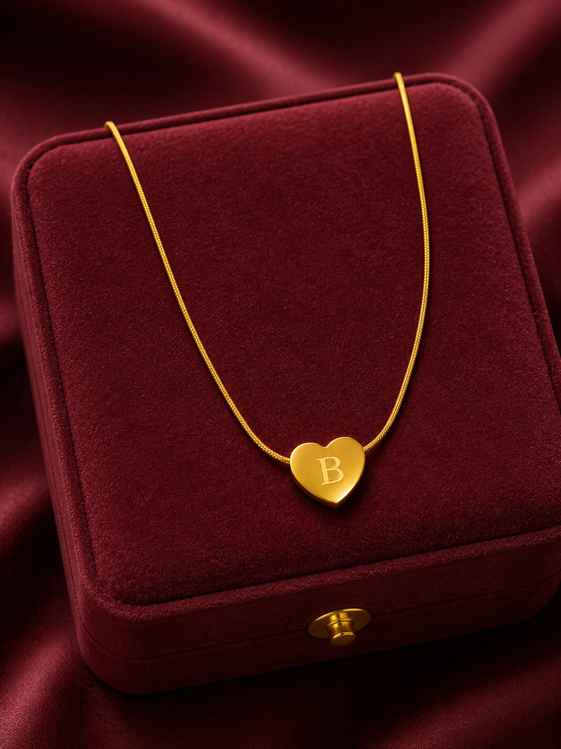 Buy Latest trending  B Alphabetic Chain Pendant For Women