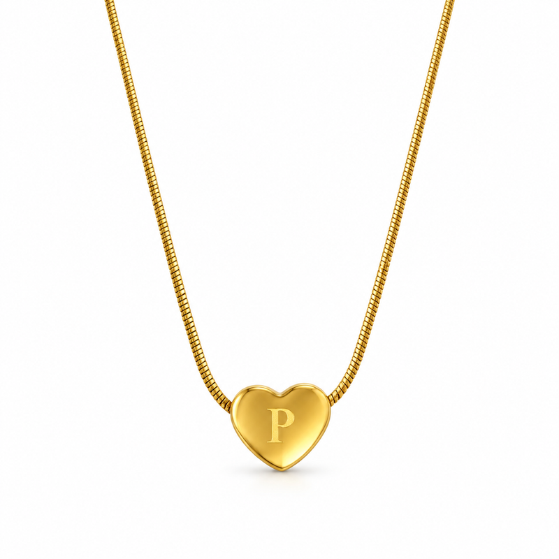 Buy latest Trending P Alphabetic chain Pendant for women