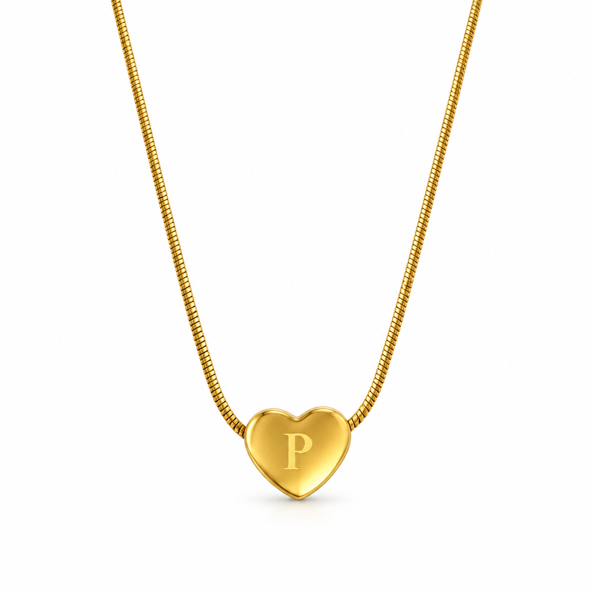 Buy latest Trending P Alphabetic chain Pendant for women