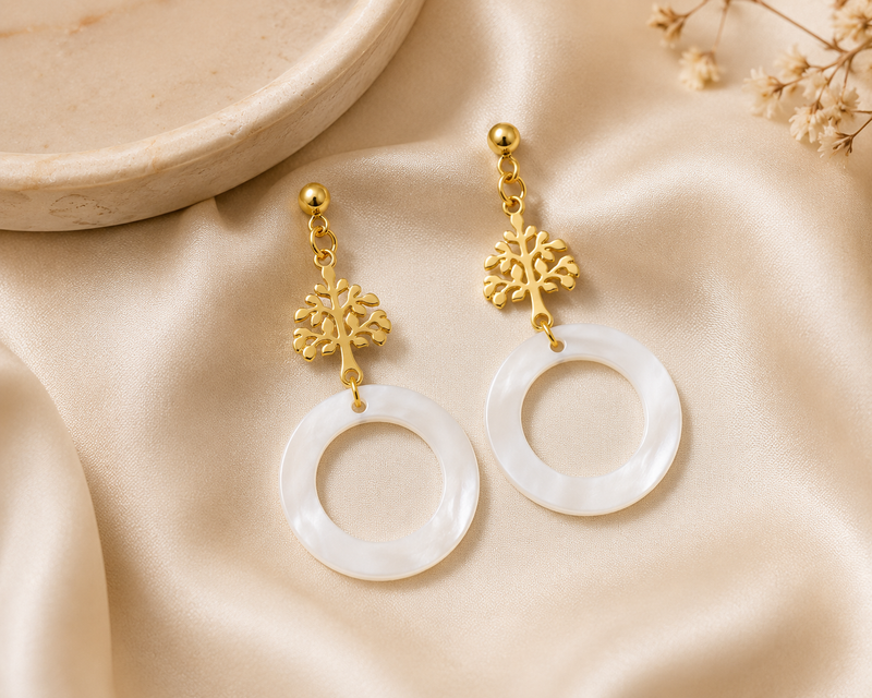 Buy Trending Round pattern Earring Wear on function for women