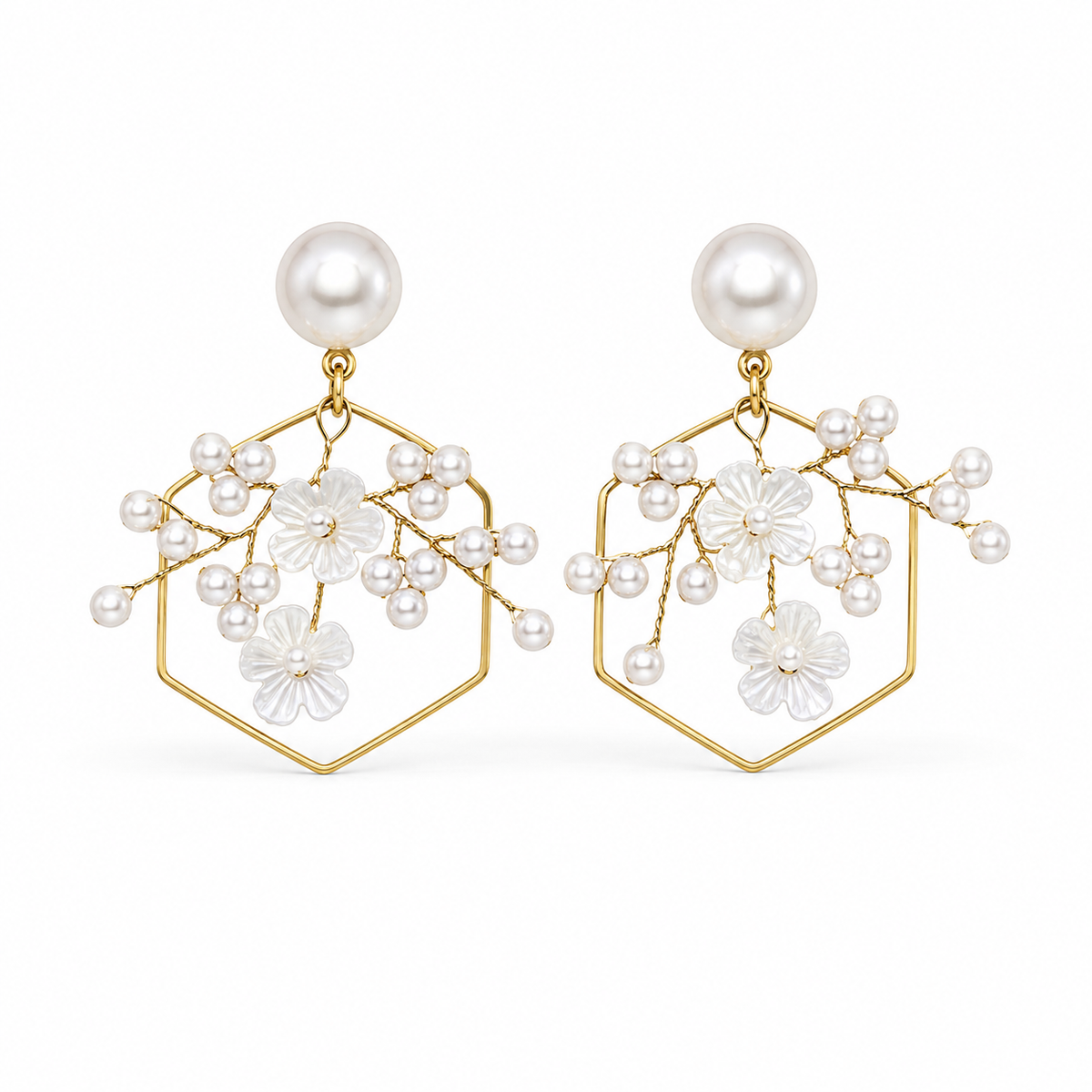 Buy Latest Trending Pearls pattern Earring For women