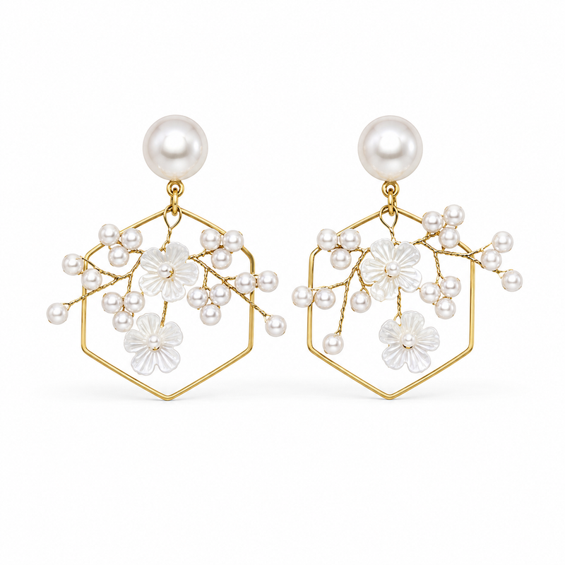 Buy Latest Trending Pearls pattern Earring For women