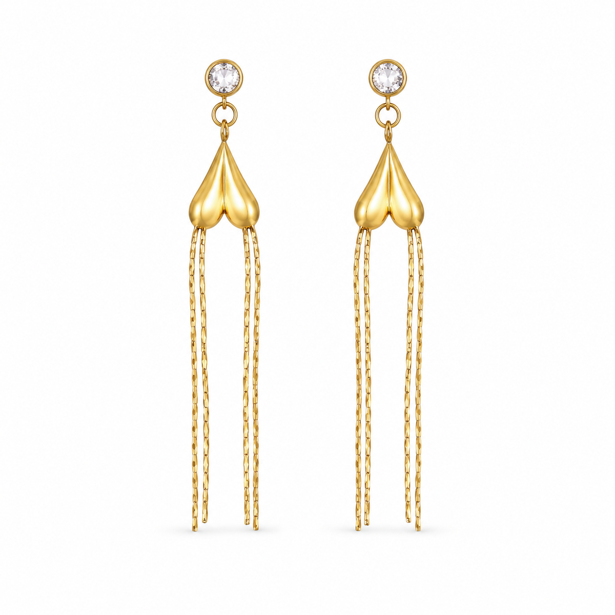 Buy Latest Trending heart Pattern earring for women