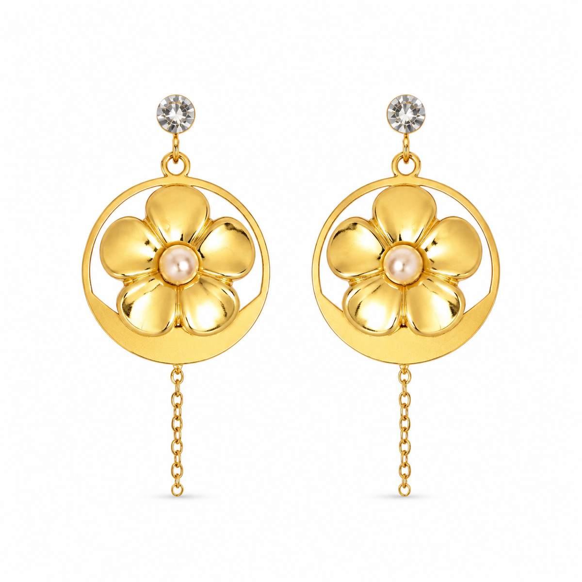 Buy Designer Flower pattern earring for women