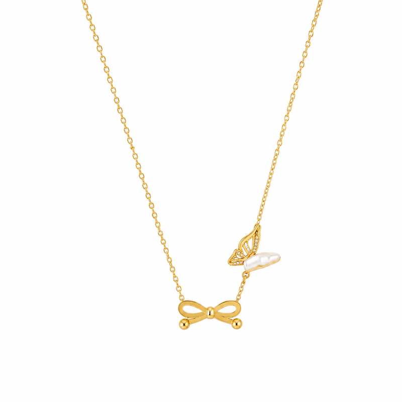 Buy latest Trending Butterfly pattern Chain Pendant For Girl
