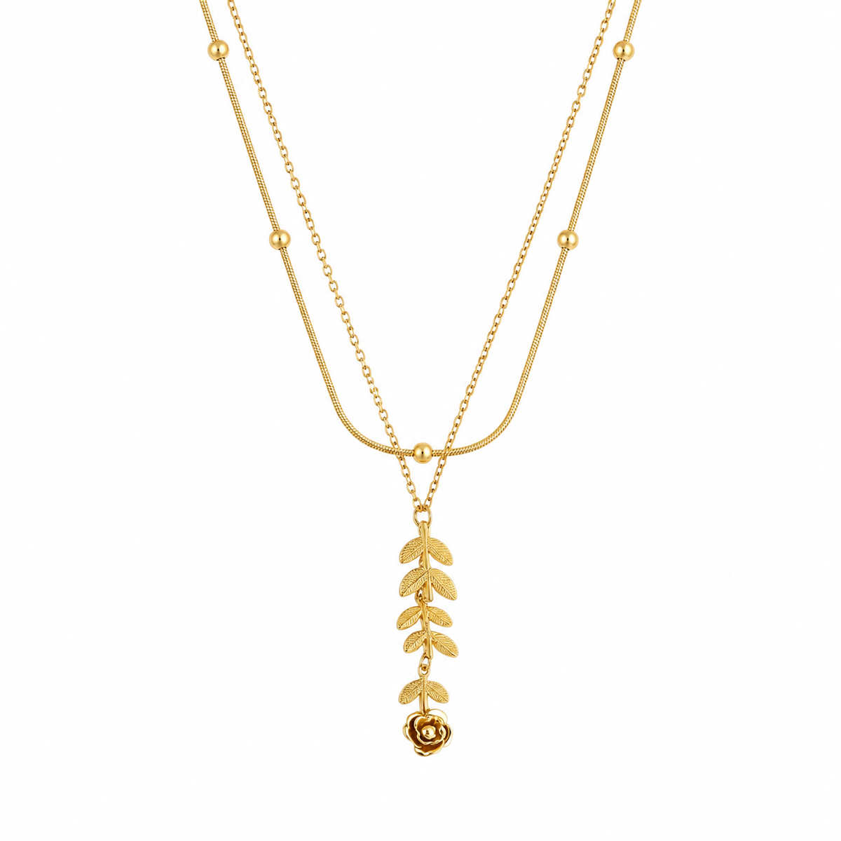 Buy Trending flower Pattern Chain Pendant for girl