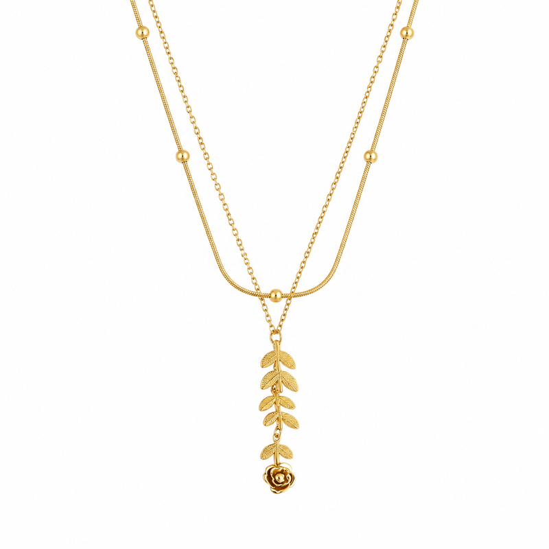 Buy Trending flower Pattern Chain Pendant for girl
