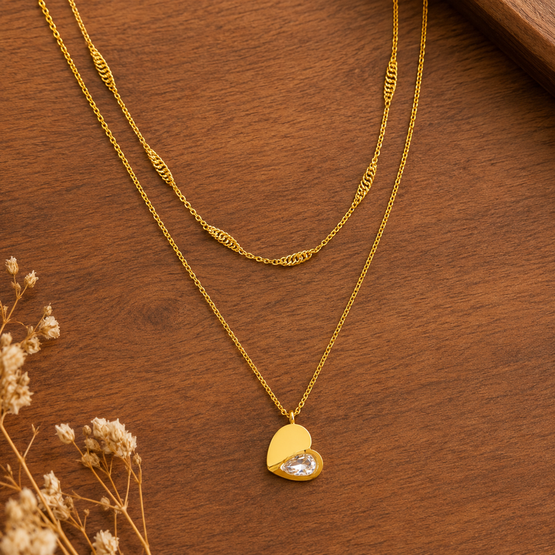 Buy Latest Trending Designer Chain Pendant for girl