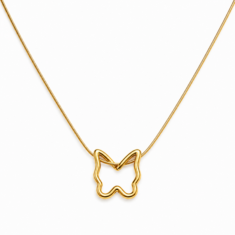 Butterfly Charm Necklace for Women – Trendy Fashion Jewelry