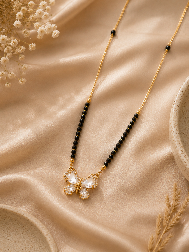 Buy Latest trending Butterfly Pattern Mangal sutra for Women