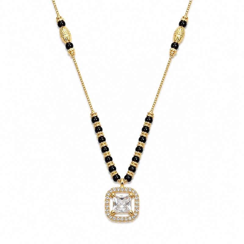 Buy Square pattern Daily Wear Mangal Sutra for Women